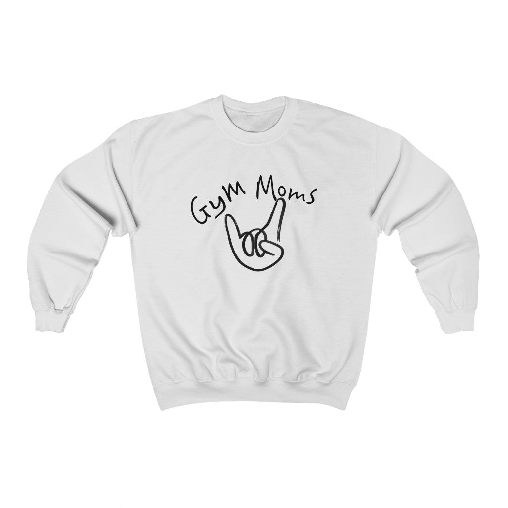 Gym Moms Rock Heavy Blend™ Crewneck Sweatshirt