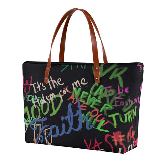 It's the Halym for Me Graffiti Tote Bag