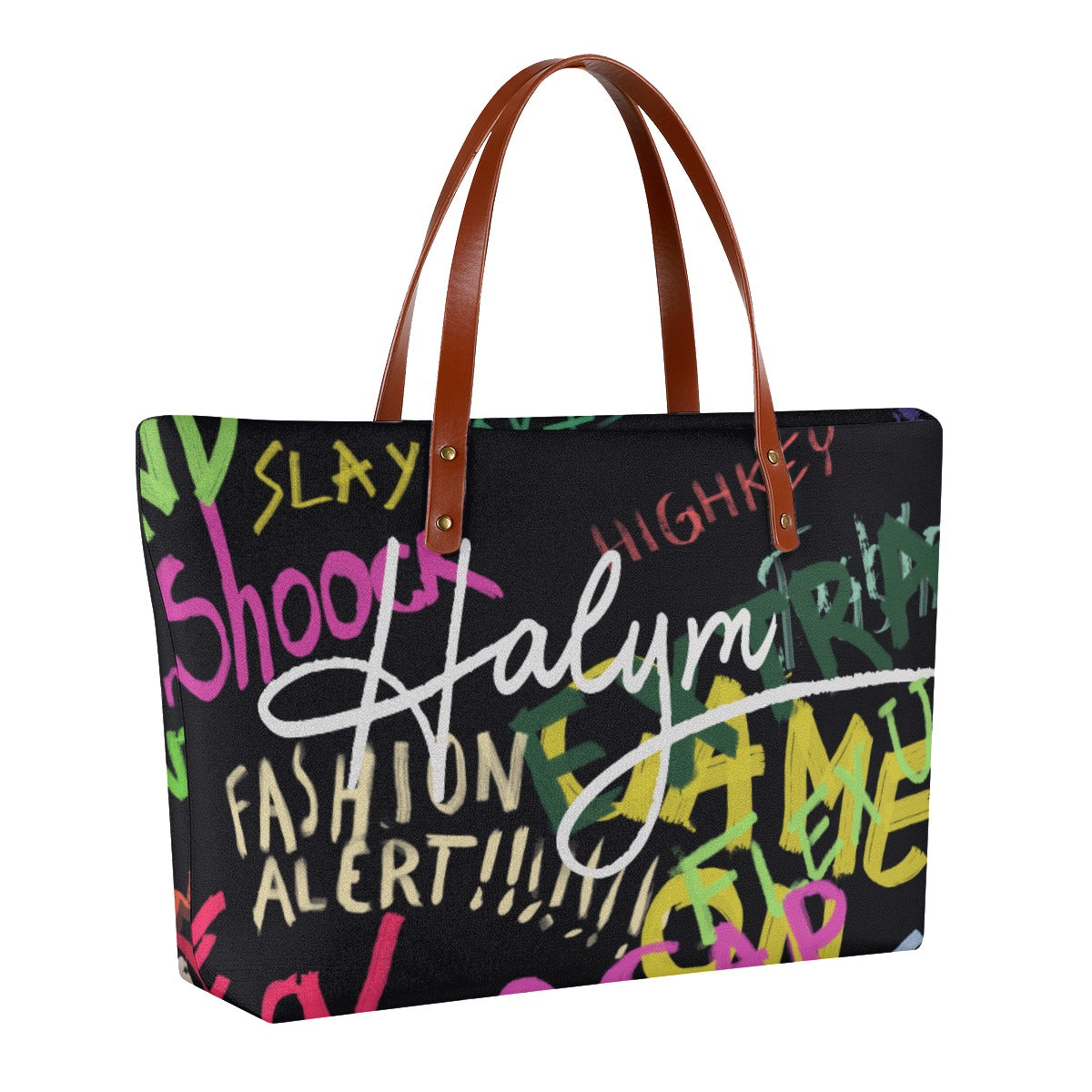 It's the Halym for Me Graffiti Tote Bag