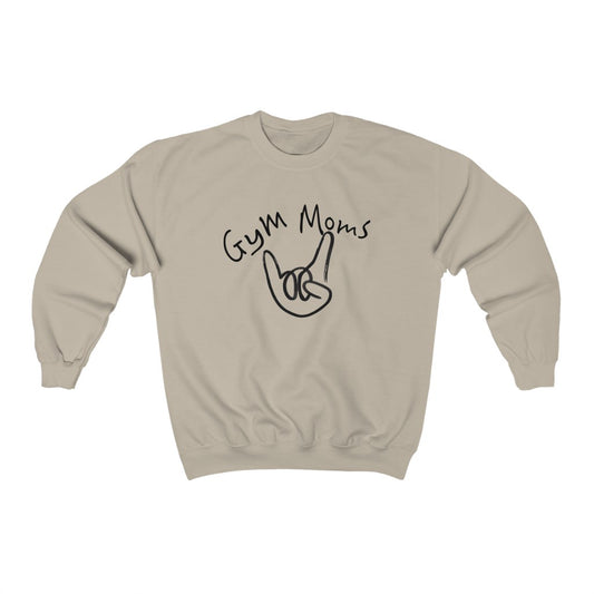 Gym Moms Rock Heavy Blend™ Crewneck Sweatshirt