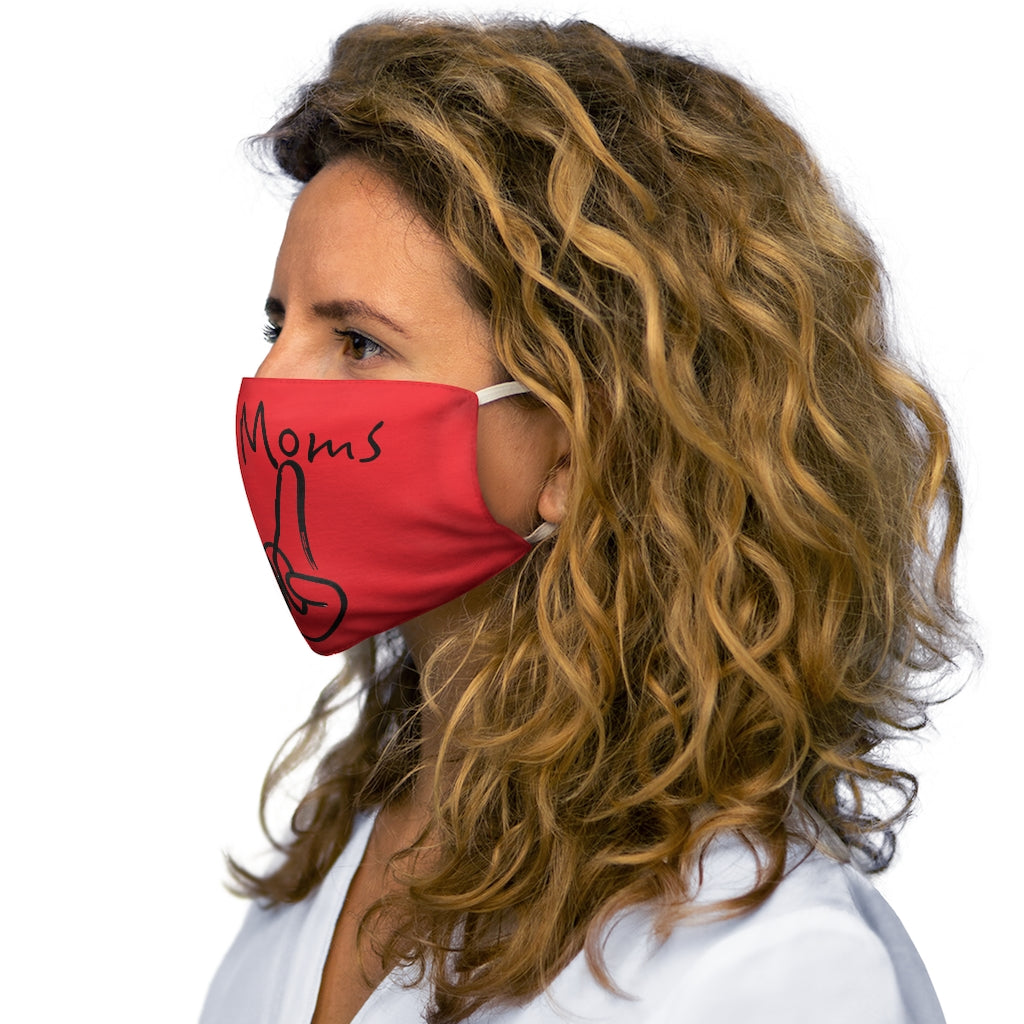 Gym Mom Rocks Polyester Face Mask