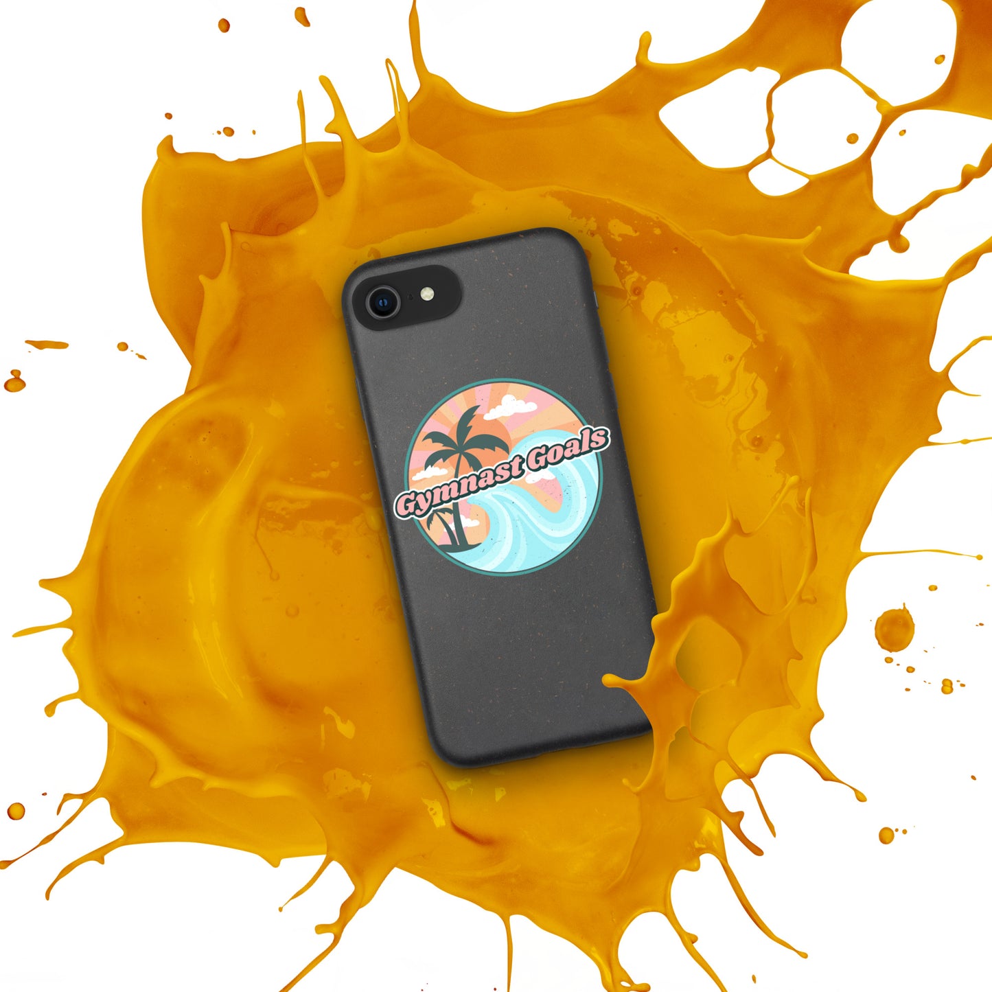 Gymnast Goals Speckled iPhone Case
