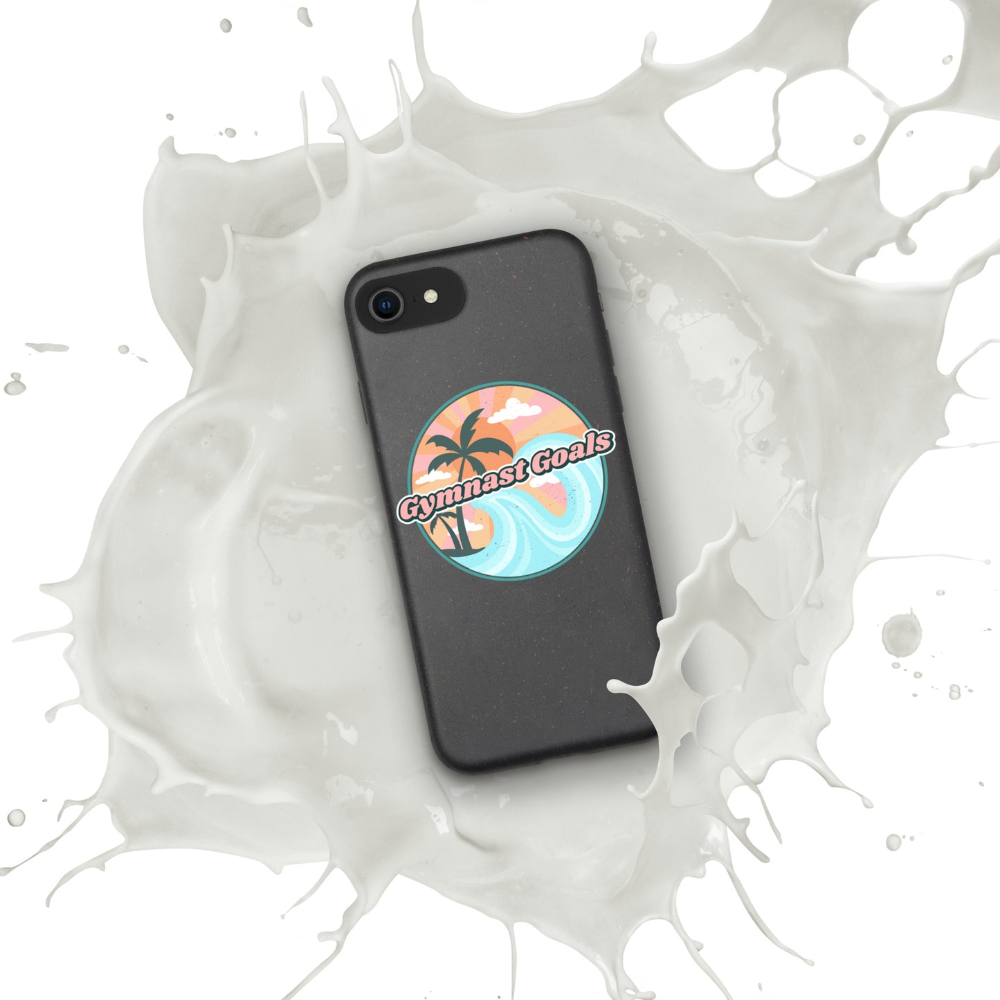 Gymnast Goals Speckled iPhone Case