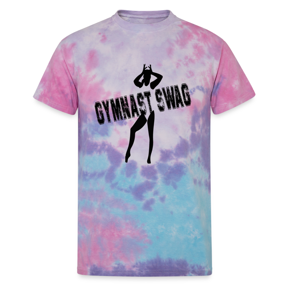 Gymnast Swag Tie Dye T-Shirt - cotton candy